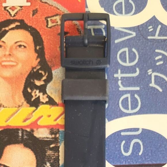 Swatch watch BLAUER GN707 1995 Standard Gents New old stock - Picture 6 of 8